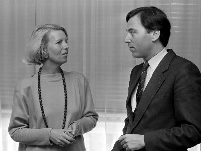 Mathilde van den Brink en Elco Brinkman (1986)