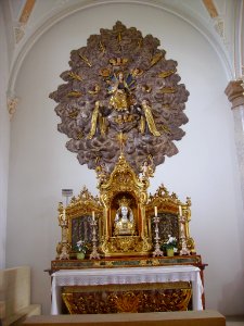 Mariastein Kloster St. Maria Basilika Innen Seitenaltar 1