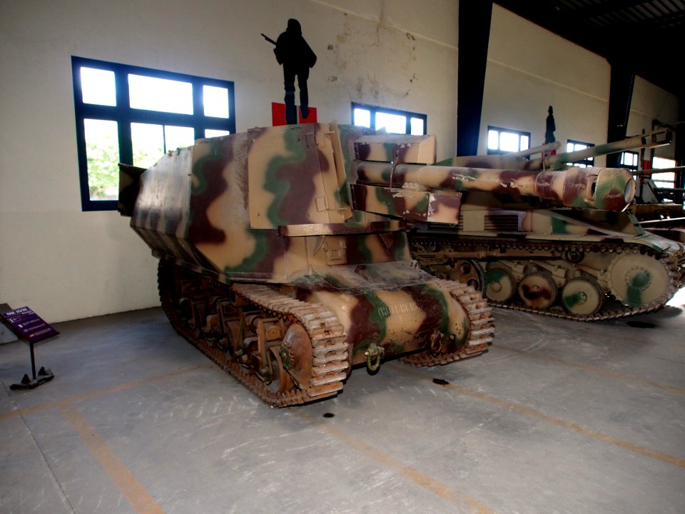 Marder on Hotchkiss H39 chassis. in the Musée des Blindés, France, pic-2