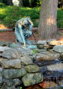 Menotomy Indian Hunter by Cyrus E. Dallin - Arlington, MA - DSC02852