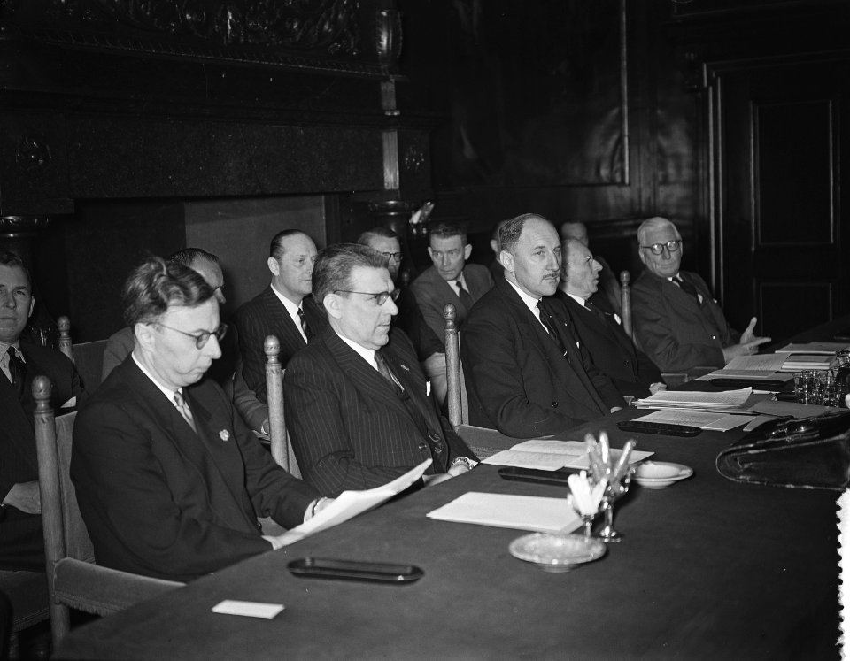 Opening Unie Conferentie in Binnenhof, Bestanddeelnr 906-5552