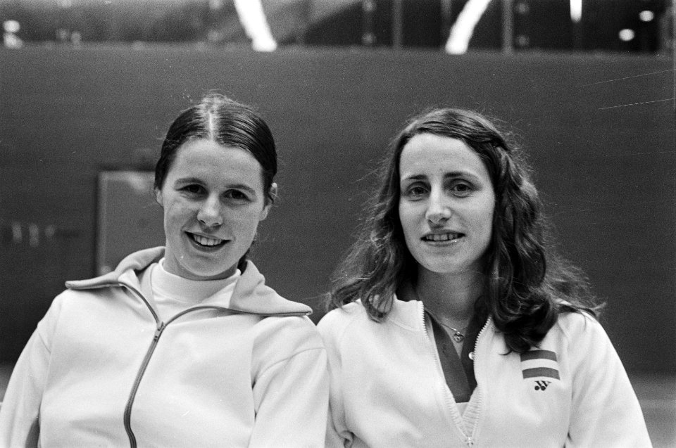 Open Nederlandse kampioenschappen badminton, Beverwijk Nederlandse dames Van Be, Bestanddeelnr 927-7410