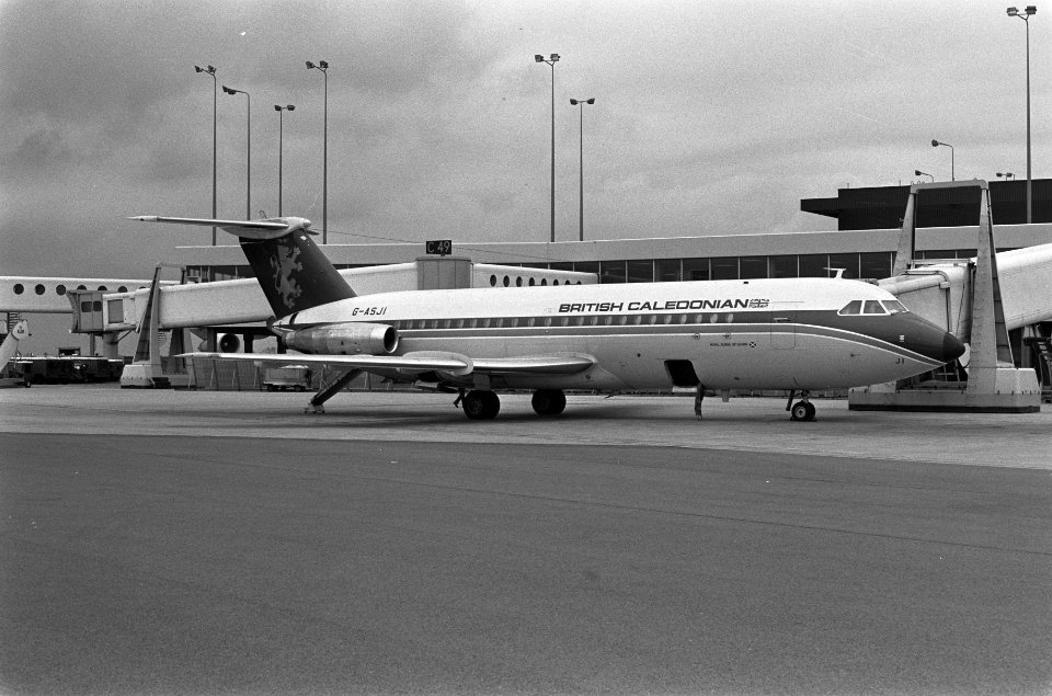 Opdracht luchtvrachtmail, vliegtuig van British Caledonia, Bestanddeelnr 926-4080