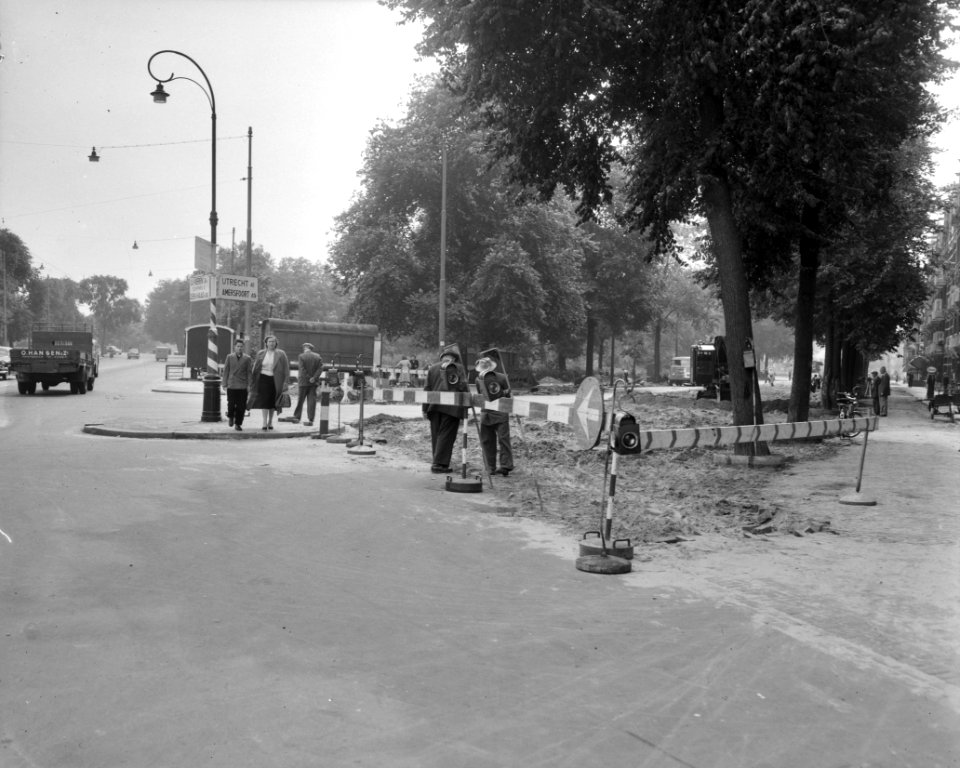 Opdracht Maasbode opgebroken straten Amsterdam, Bestanddeelnr 907-9018