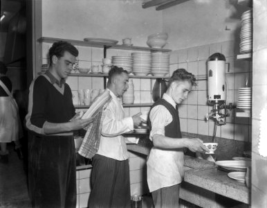 Opening Christelijke Academie voor Lager Onderwijs te Rotterdam, Bestanddeelnr 906-0945