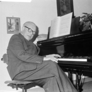 Opdracht Telegraaf Hr. Angehent pianist operazanger, Bestanddeelnr 913-1887