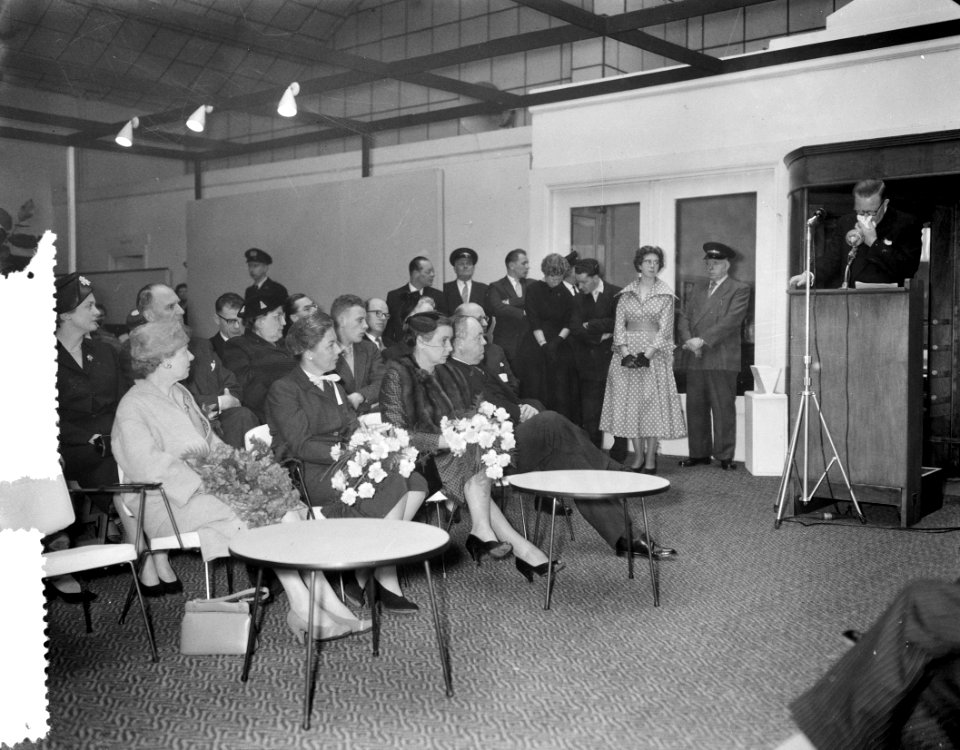 Opening van de huishoudbeurs in het RAI-gebouw, Bestanddeelnr 908-4221
