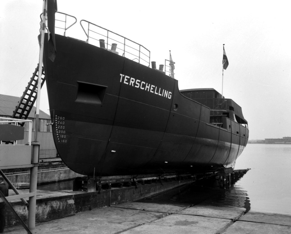 Opdracht Zaanlandse tewaterlating Terschelling, Bestanddeelnr 915-5553