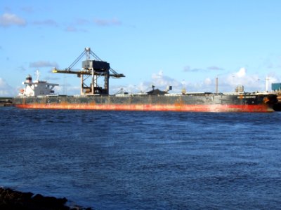 Ocean Century - IMO 9233325 - Callsign H3PQ - photo2 at Port of Amsterdam, Holland 09-Dec-2006