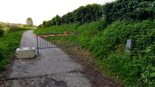 Noorbeek-Schophem-wegafsluiting Onderstraat (2)