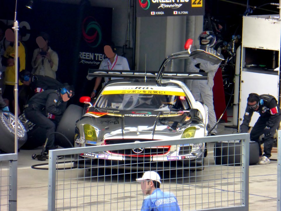 No.22 GREEN TEC SLS AMG GT3 at 2014 pokka sapporo 1000km (11)