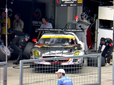 No.22 GREEN TEC SLS AMG GT3 at 2014 pokka sapporo 1000km (11)