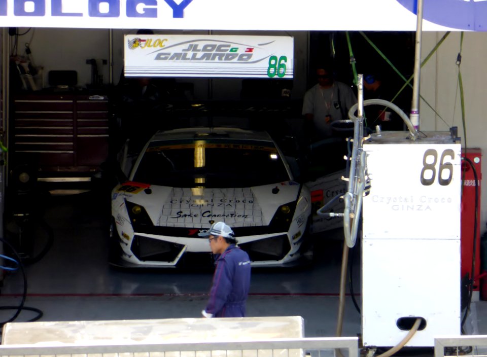 No.86 CrystalCroco LAMBORGHINI GT3 at 2013 pokka sapporo 1000km