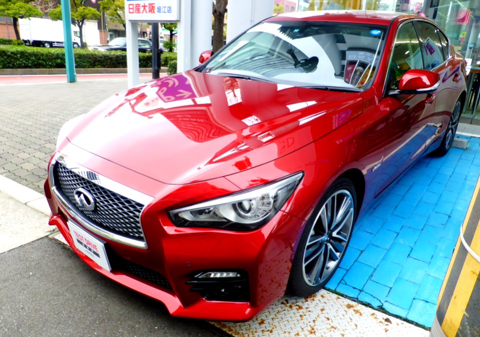 Nissan SKYLINE 350GT HYBRID Type SP (V37) front