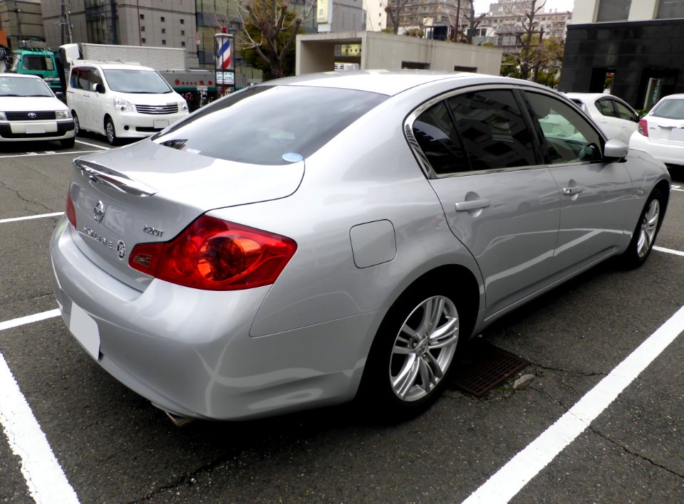 Nissan SKYLINE 250GT (V36) rear