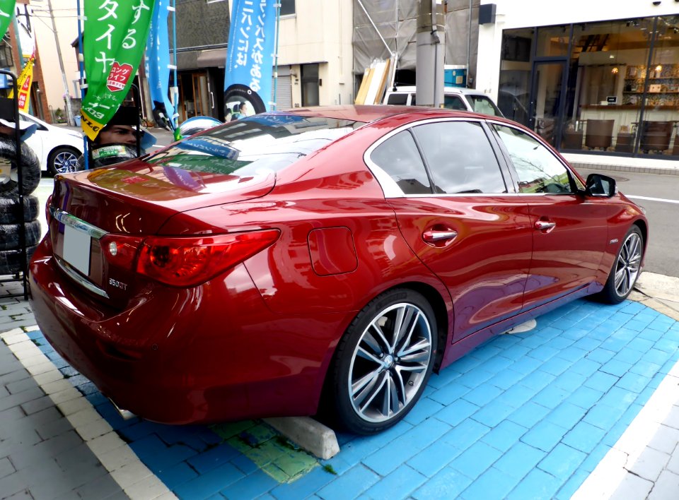 Nissan SKYLINE 350GT HYBRID Type SP (V37) rear