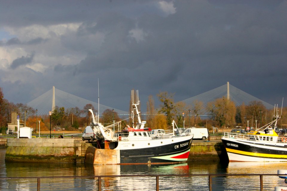 Normandy Bridge View From Honfleur S Harbour (151277519)