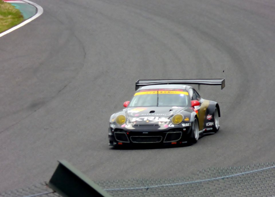 No.33 PUMA KRH PORSCHE at 2014 SUPER GT SUZUKA TEST (1)