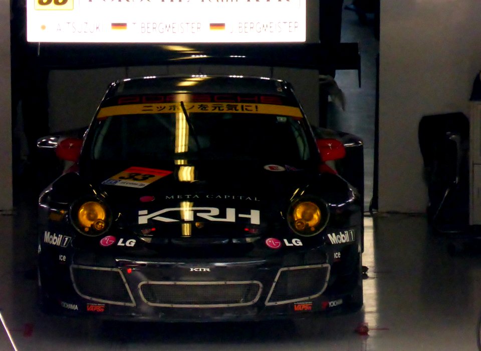 No.33 PUMA KRH PORSCHE at 2014 pokka sapporo 1000km