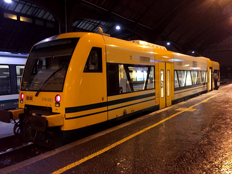 ODEG Regio Shuttle im Bahnhof Görlitz