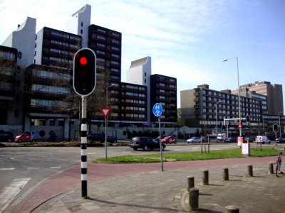 Nijmegen, hoogbouw bij het Centraal station 2a