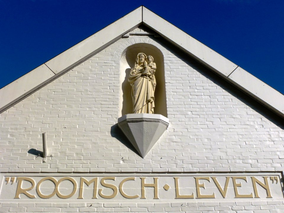 Nijmegen Heyendaalseweg 239 Roomsch Leven, gevelbeeld