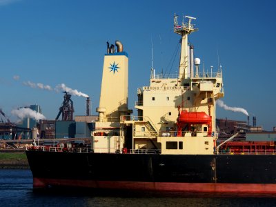 Nordic Bothnia (ship, 1995), IMO 9079157, Port of Amsterdam, pic4