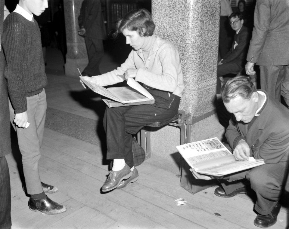 Nieuwjaarsruilbeurs gehouden in de koopmansbeurs te Amsterdam, Bestanddeelnr 914-7290
