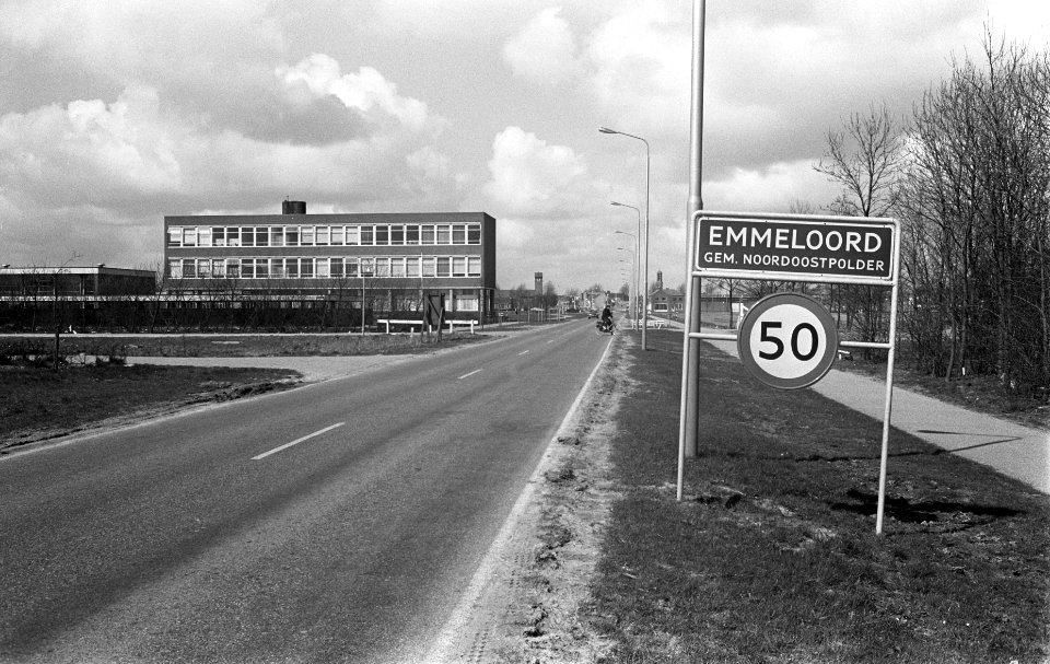 Noordoostpolder. Bord Emmeloord, Bestanddeelnr 922-3094