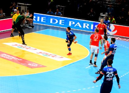 Nikola Karabatic face à Niklas Landin Jabobsen-20160110