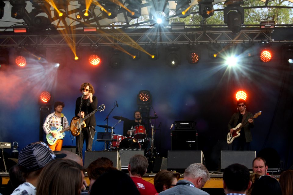 Nika Kocharov and the Young Georgian Lolitaz - Eurovision Village 2016 3