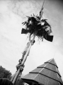 Padang De U-brigade bestond 2 jaar. Er vond een groot herdenkingsfeest plaats, , Bestanddeelnr 13033