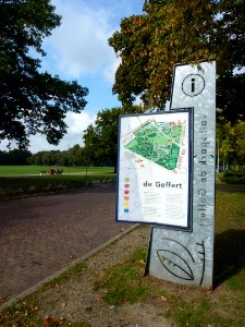 Nijmegen Goffertpark, plattegrond