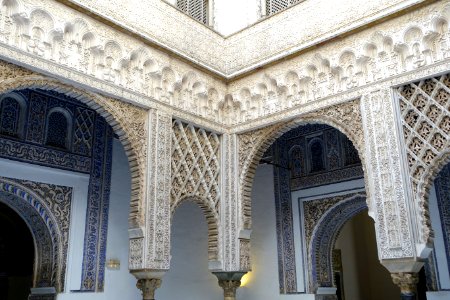 Pátio de las Muñecas, Palacio de Pedro I - Alcázar of Seville, Spain - DSC07397