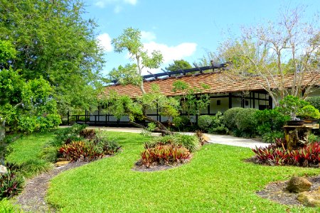 Original Morikami Museum building - Morikami Museum and Japanese Gardens - Palm Beach County, Florida - DSC03520