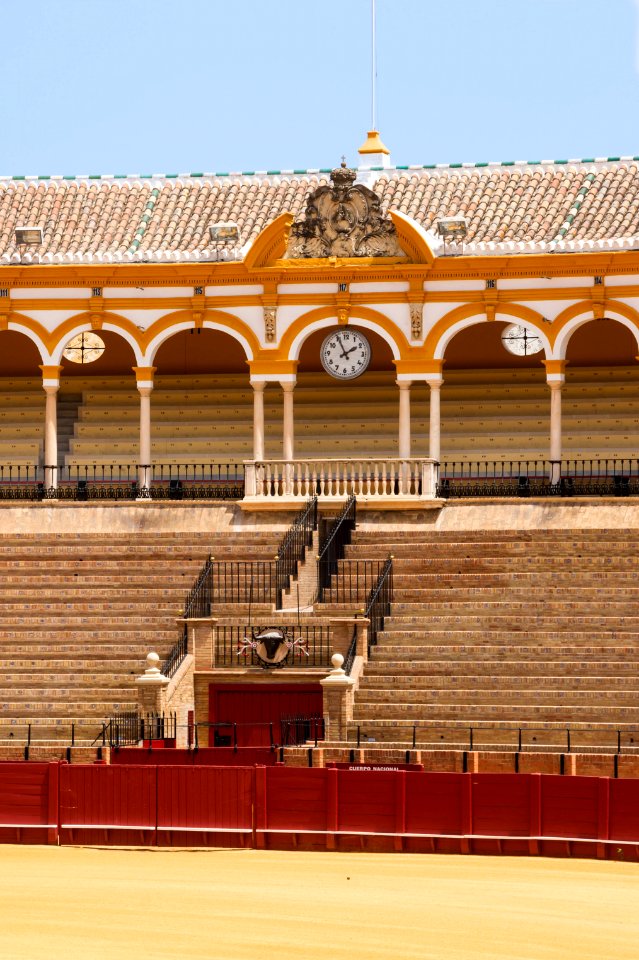 Palco de la Diputacion toril Maestranza Seville Spain