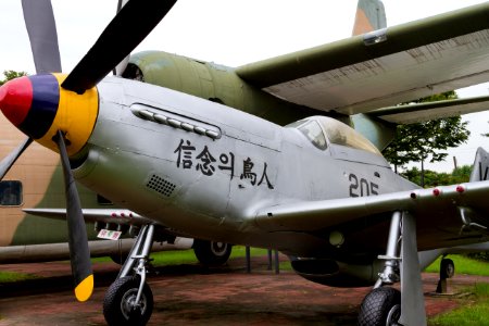 P-51 Mustang War Memorial of Korea