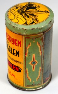 Palm Specerijen Kruidnagelen blikje van De Molukken, Rotterdam, foto 2
