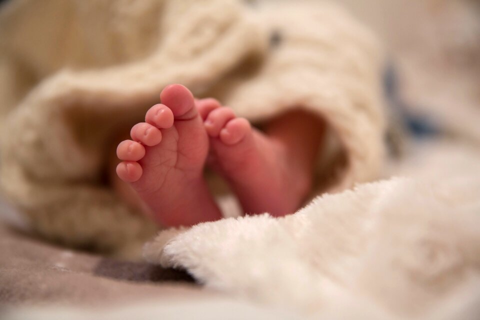 Newborn child little