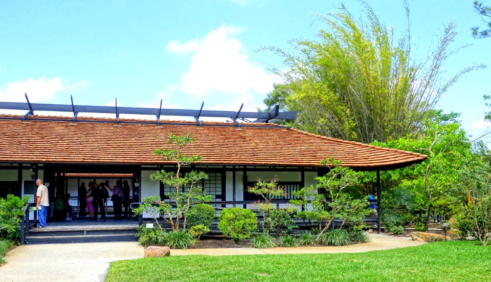 Original Morikami Museum building - Morikami Museum and Japanese Gardens - Palm Beach County, Florida - DSC03536