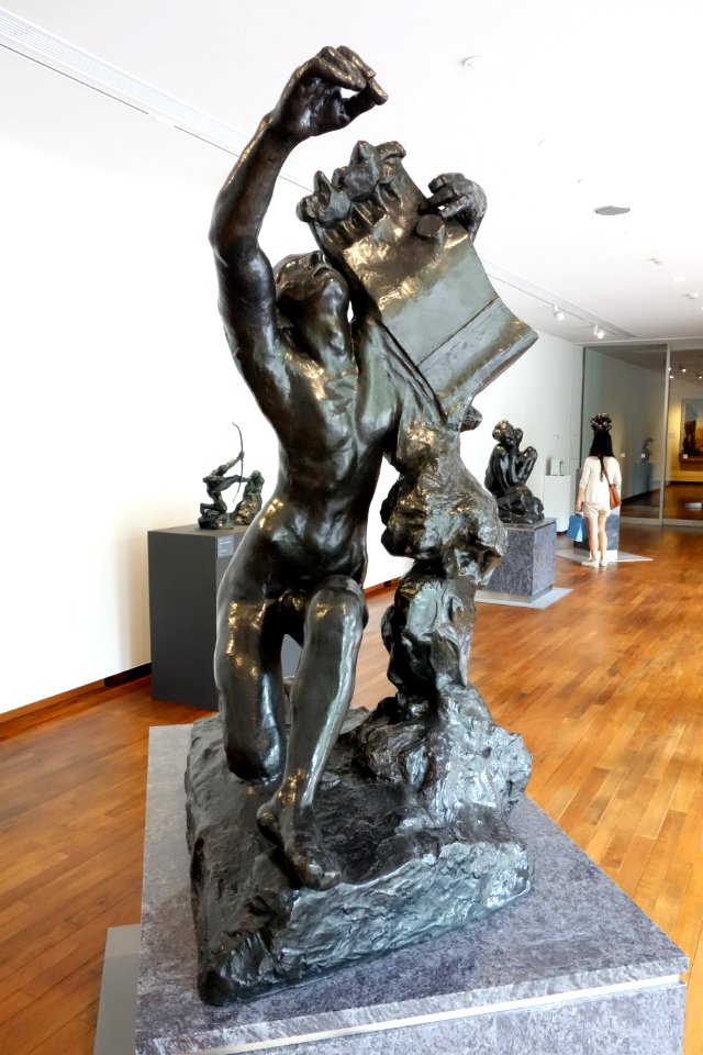 Orpheus by Auguste Rodin, 1908, bronze - National Museum of Western Art, Tokyo - DSC08393