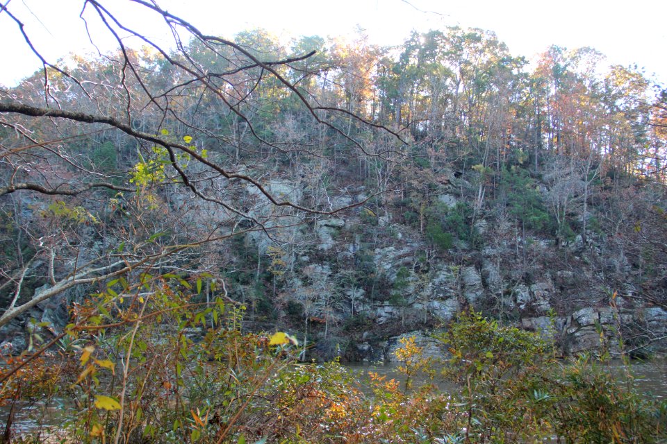 Palisades West Trail - Chattahoochee River Cliff November 2018