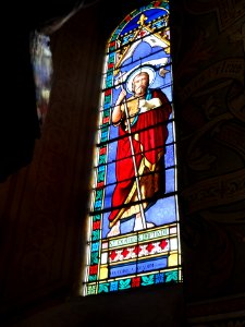 Onesse-et-Laharie (Landes) église, vitrail 09