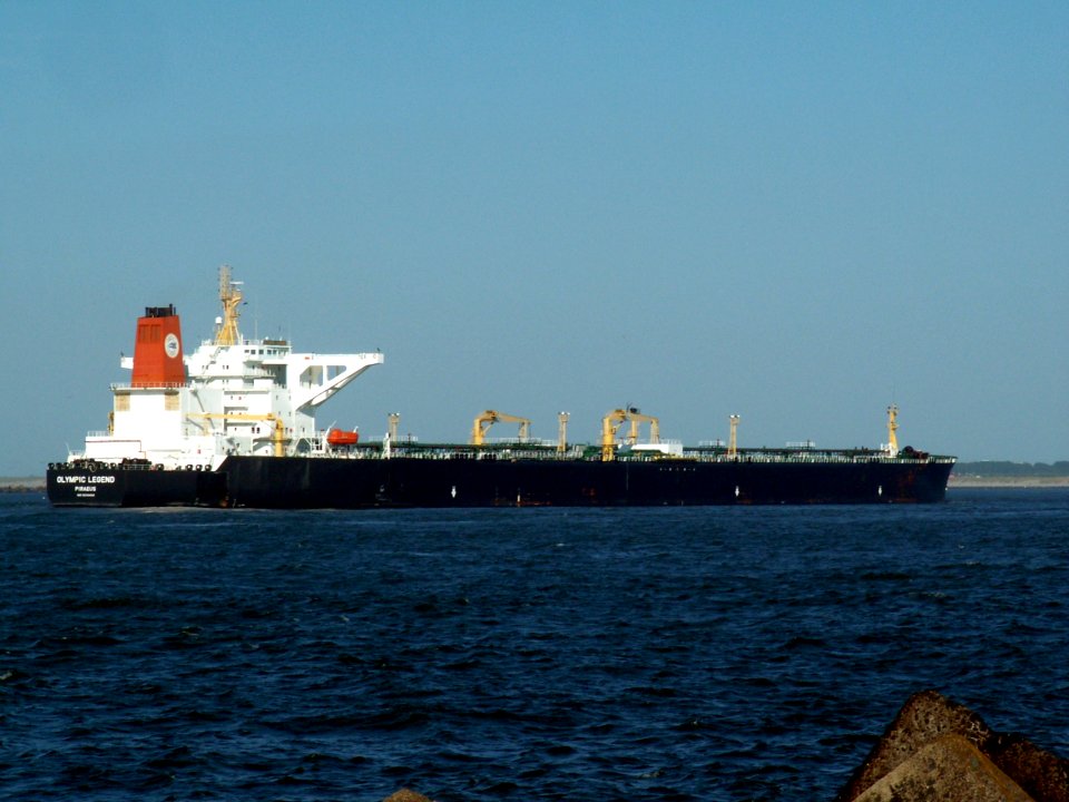 Olympic Legend p7 approaching Port of Rotterdam, Holland 15-Jul-2006