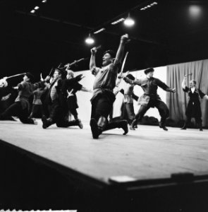 Optreden van het Moisejev Ballet uit Moskou in de Ahoy te Rotterdam, Bestanddeelnr 911-7945