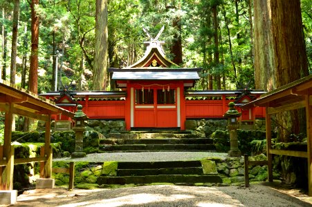 Muro-ryuketsu-jinja, honden photo