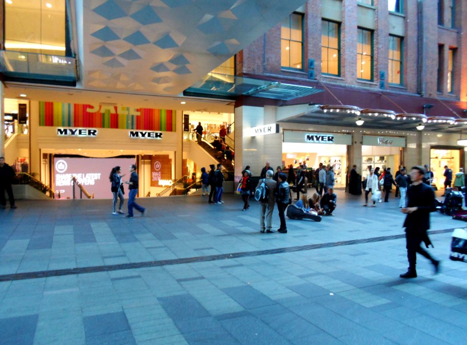 MYER Sydney City Pitt Street 2013