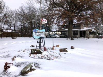 Muskogee snowstorm 2021-02-15 1416 W Okmulgee Ave W