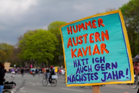 MyGruni 1st may demonstration Berlin 2021 Großer Stern 13