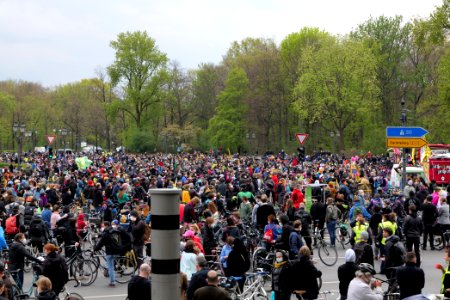 MyGruni 1st may demonstration Berlin 2021 Großer Stern 45